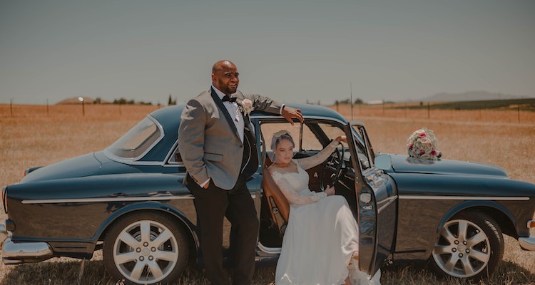 dekorasi mobil pengantin