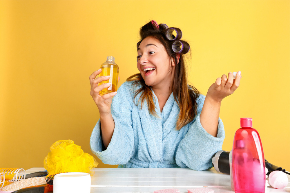 cara memakai ellips vitamin rambut