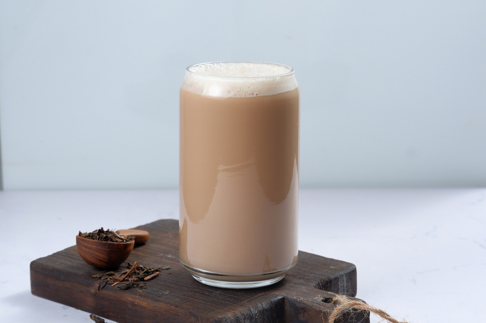 teh tarik dari olahan susu