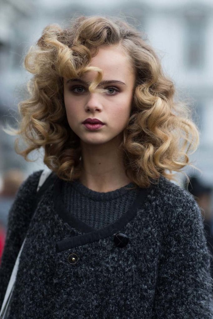 rambut keriting bawah
