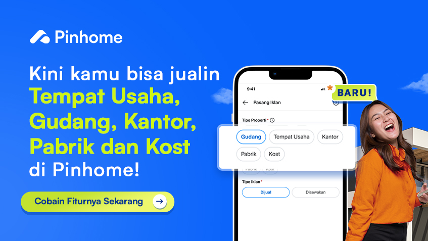 Titip Jual Tempat Usaha? Hanya di Pinhome Solusinya!