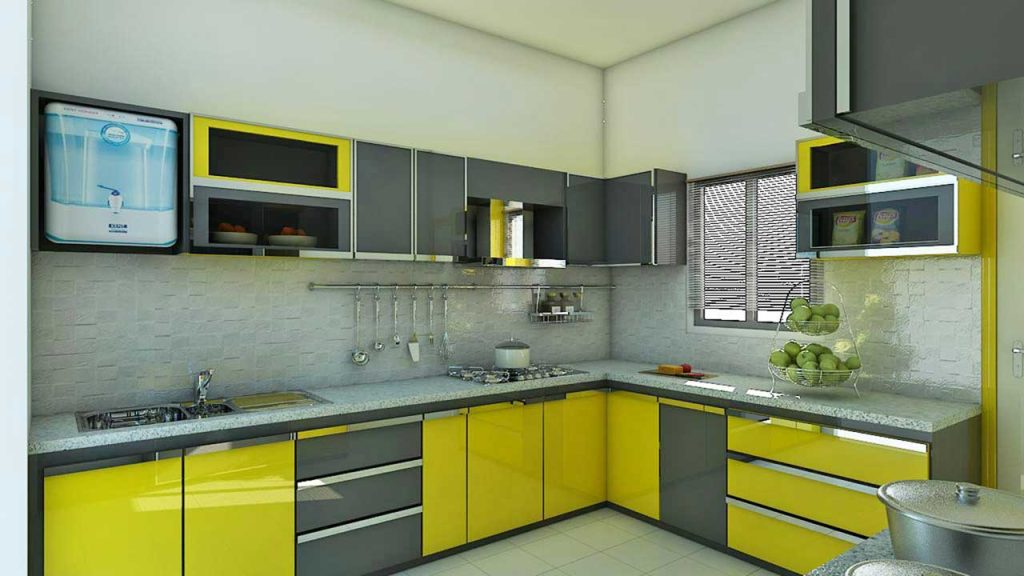 warna cat dapur yang cerah