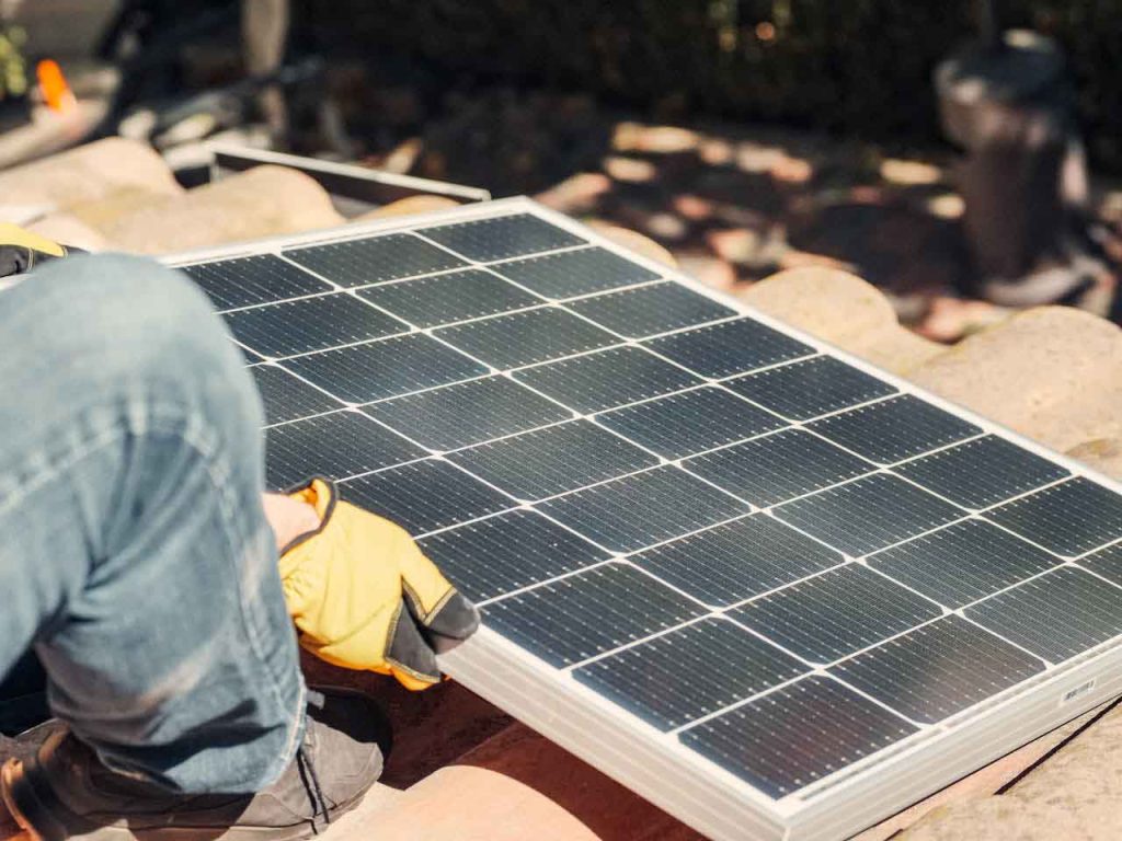 panel surya rumah