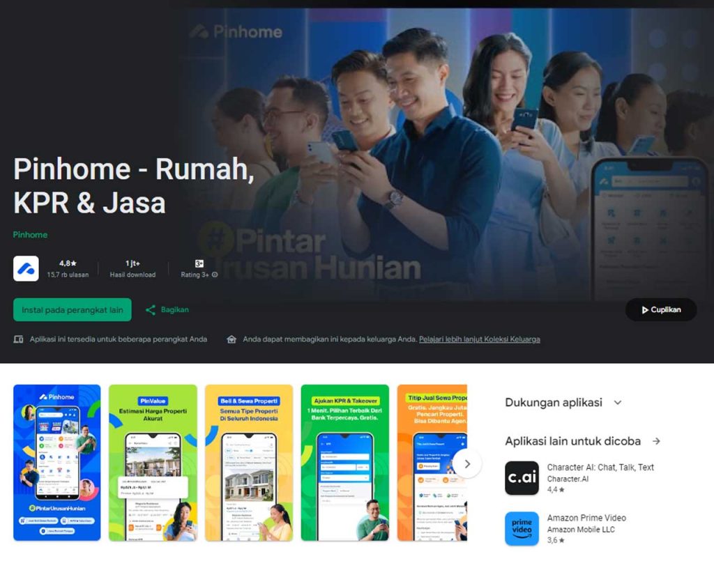 Aplikasi cari kost