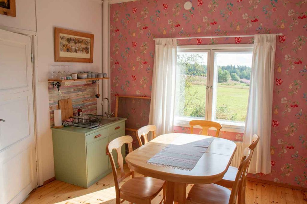 dapur warna pink