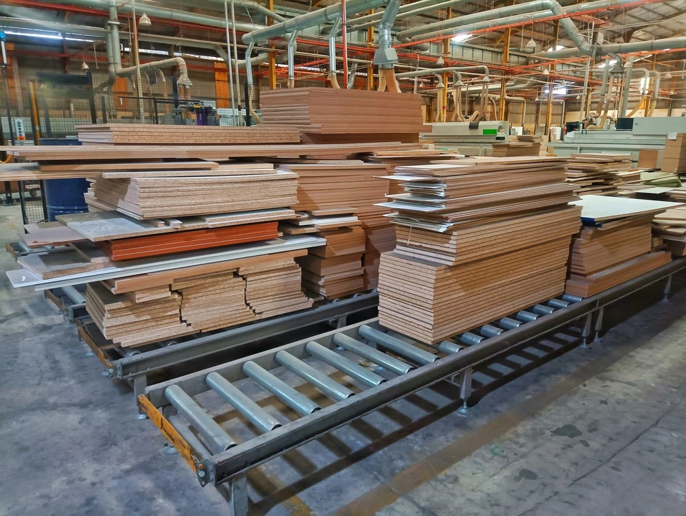 particle-board