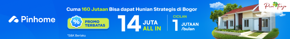 Promo Puri Tenjo di Bogor — cicilan mulai 1 jutaan per bulan