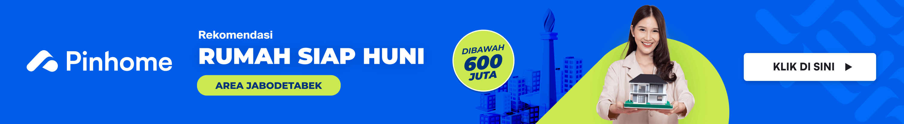 Rekomendasi rumah siap huni di Jabodetabek di bawah 600 juta