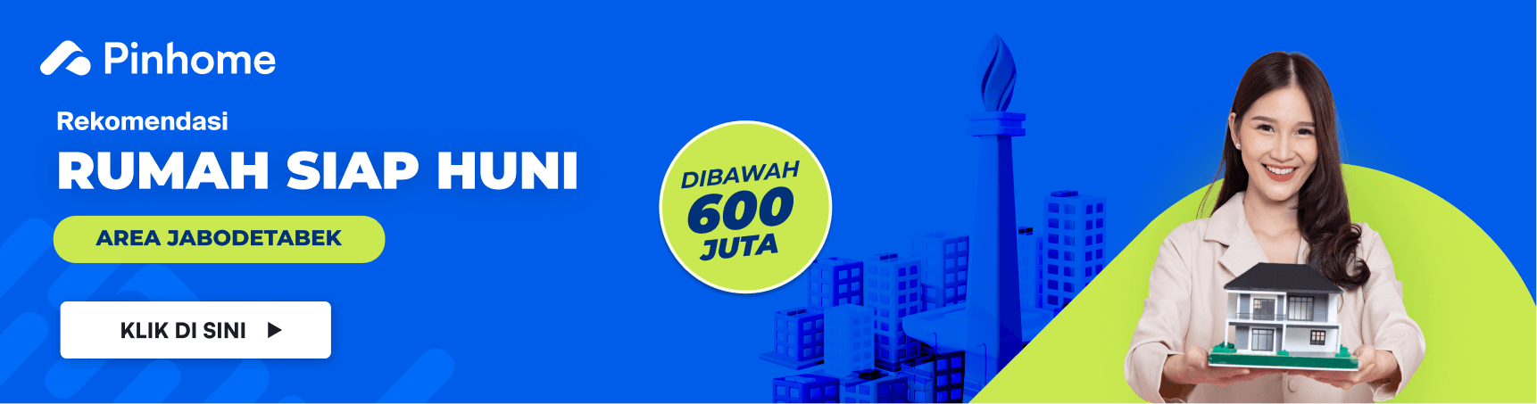 Rekomendasi rumah siap huni di Jabodetabek di bawah 600 juta
