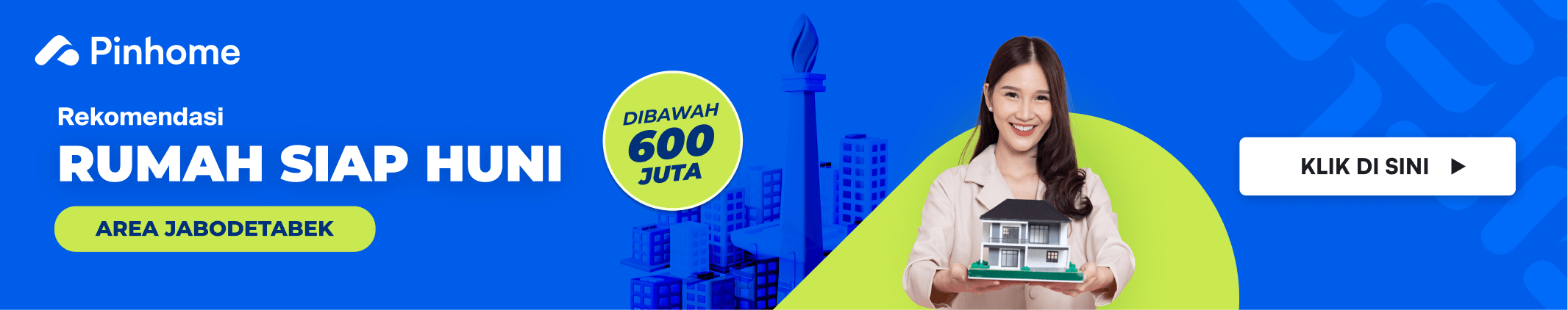 Rekomendasi rumah siap huni di Jabodetabek di bawah 600 juta