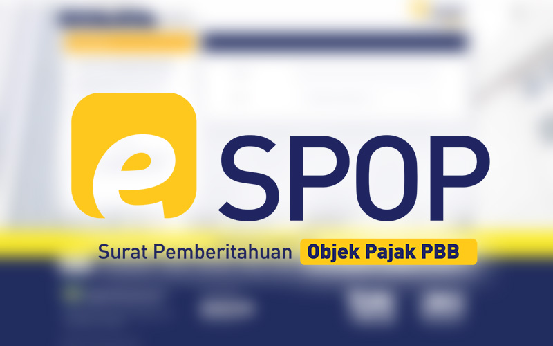 SPOP (Surat Pemberitahuan Objek Pajak)