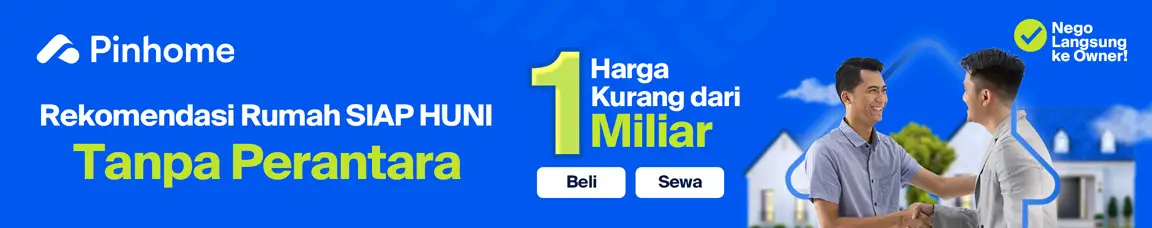 Rekomendasi rumah siap huni tanpa perantara di Pinhome