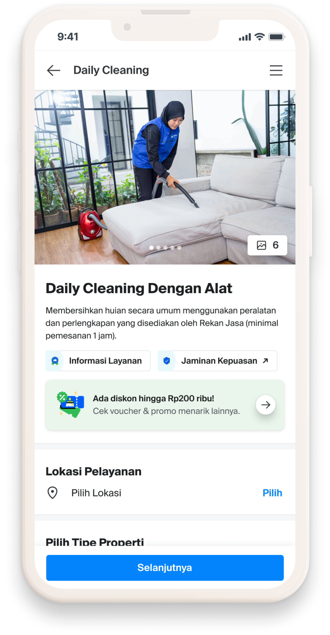 Lengkapi Informasi Pesanan