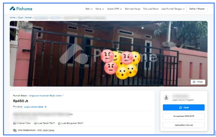 contoh listing