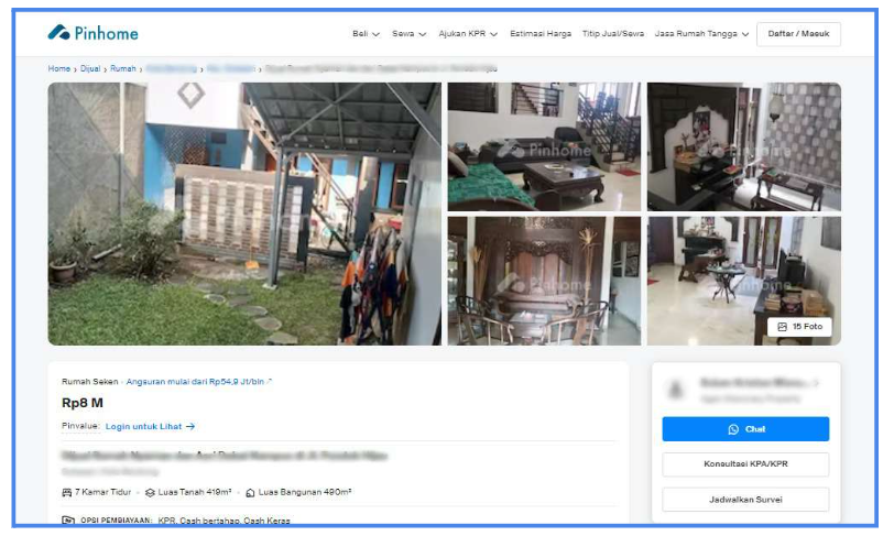 contoh listing