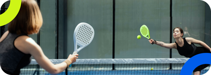 Padel court lifestyle trend