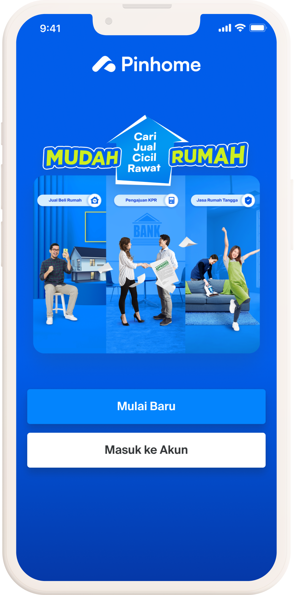 Buka Aplikasi Pinhome